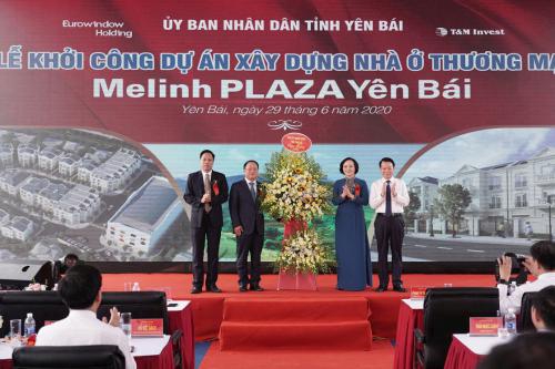 Lễ khởi công xây dựng dự án Melinh Plaza Yên Bái
