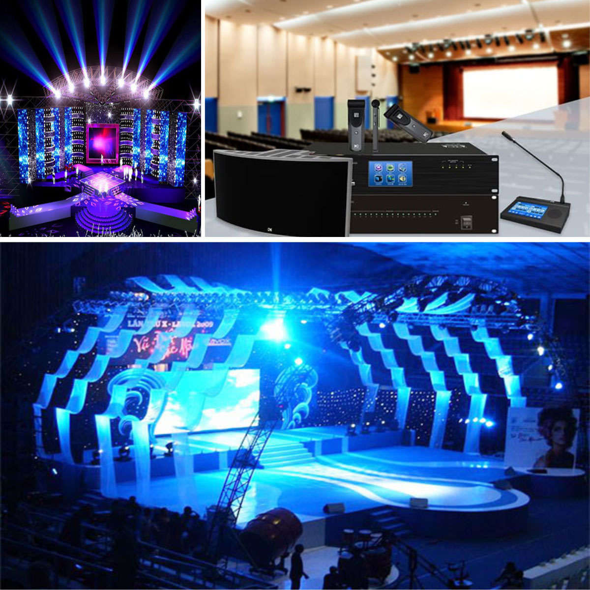 HỆ THỐNG ÂM THANH, ÁNH SÁNG